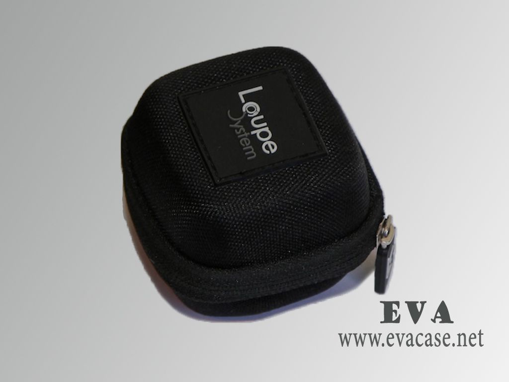 Loupe System small EVA loupe zipper case for watch repairs nylon coated
